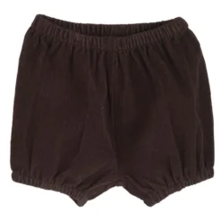 Serendipity Organics Corduroy Bloomers - Dark Brown (0-3m & 3-6m Left)