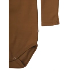 Minimalisma Sale Organic Cotton Nebel Baby Body - Amber