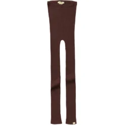 Minimalisma Sale Silk/Cotton Bieber Rib Pants - Mahogany