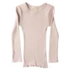 Minimalisma Silk/Cotton Bergen LS Top - Sweet Rose (2-11y)