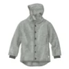Disana Boiled Wool Jacket - Grey Jackets