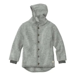 Disana Boiled Wool Jacket - Grey Jackets