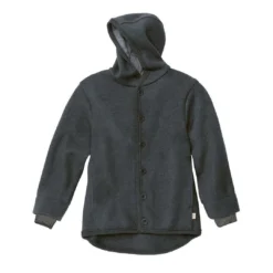 Disana Boiled Wool Jacket - Anthracite Jackets