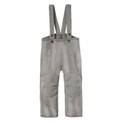 Disana Organic Boiled Wool Dungarees - Grey
