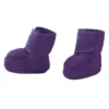 Sale Disana Boiled Wool Booties - Plum