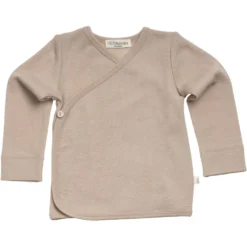 Minimalisma Merino Cross Over Cardigan - Sand