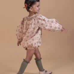 Apolina Sale Baby Sissy Romper - Loaf Tin Floral Melba