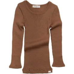 Minimalisma Merino Atlantic Top - Caramel Tops