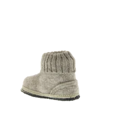 Bergstein Cozy Kids Wool Slipper - Beige