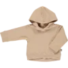 Poudre Organic Sale Organic Cotton Fleece Hooded Jumper - Maple Sugar