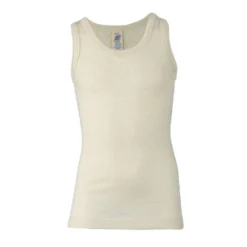 Engel Organic Wool/Silk Singlet - Natural