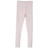Serendipity Organics Child Leggings - Pink/Off White Stripe Sale