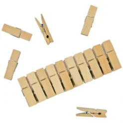 Glückskäfer Mini Wooden Clothes Pegs - 10 Pack