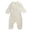Nature Baby Bodies & Jumpsuits Pointelle Kimono Stretch & Grow - Natural