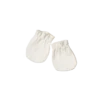 Nature Baby Hats / Scarves / Mittens Organic Cotton Newborn Mittens - Natural