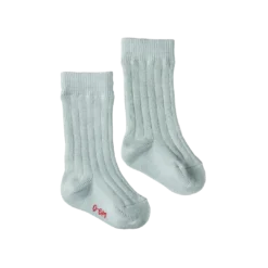 Nature Baby Organic Cotton Rib Socks - Sea