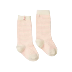 Nature Baby Organic Cotton Socks - Pink Stripe