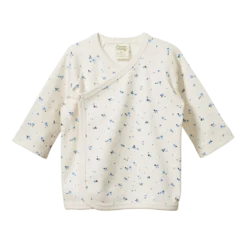 Nature Baby Kimono Jacket - Daisy Print