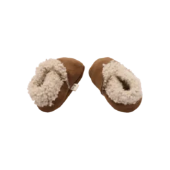 Nature Baby Booties & Slippers Lambskin Booties - Cinnamon