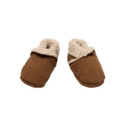 Nature Baby Booties & Slippers Lambskin Booties - Cinnamon