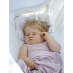 Roots & Wings Merino Sale Organic Merino Rib Baby Vest - Dusty Rose