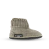 Bergstein Cozy Adults Wool Slipper - Beige Booties & Slippers