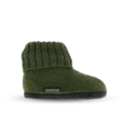 Bergstein Cozy Adults Wool Slipper - Forrest Booties & Slippers