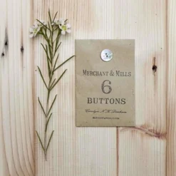 Merchant & Mills - Mother Of Pearl Buttons (6) Haberdashery