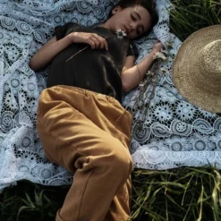 Poudre Organic Organic Cotton Chunky Corduroy Pants - Brown Sugar Sale