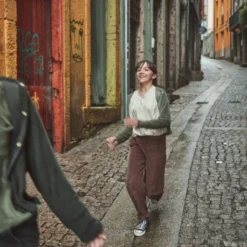 Poudre Organic Sale Organic Cotton Chunky Corduroy Pants - Maple Sugar