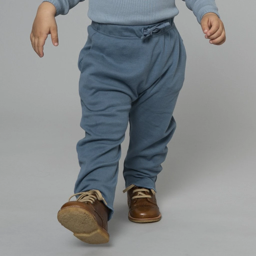 Minimalisma Organic Cotton Nordic Pants - Steel Blue Sale