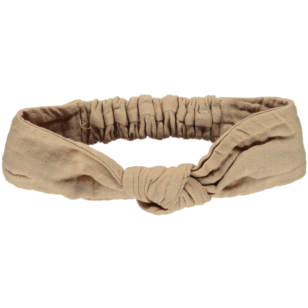 Poudre Organic Organic Cotton Headband - Indian Tan