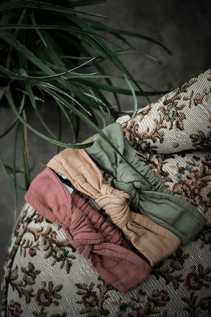 Poudre Organic Organic Cotton Headband - Indian Tan