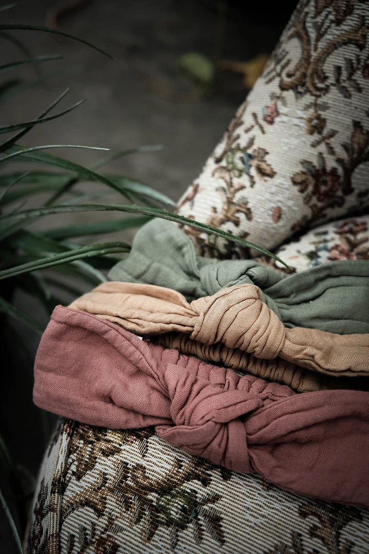 Poudre Organic Organic Cotton Headband - Indian Tan