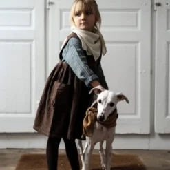 Poudre Organic Organic Cotton Mangue Dress - Brown Sugar