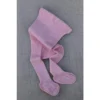 Stockings Selana Thick Organic Cotton Baby Tights - Rose